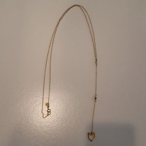 Gorjana gold lariat necklace